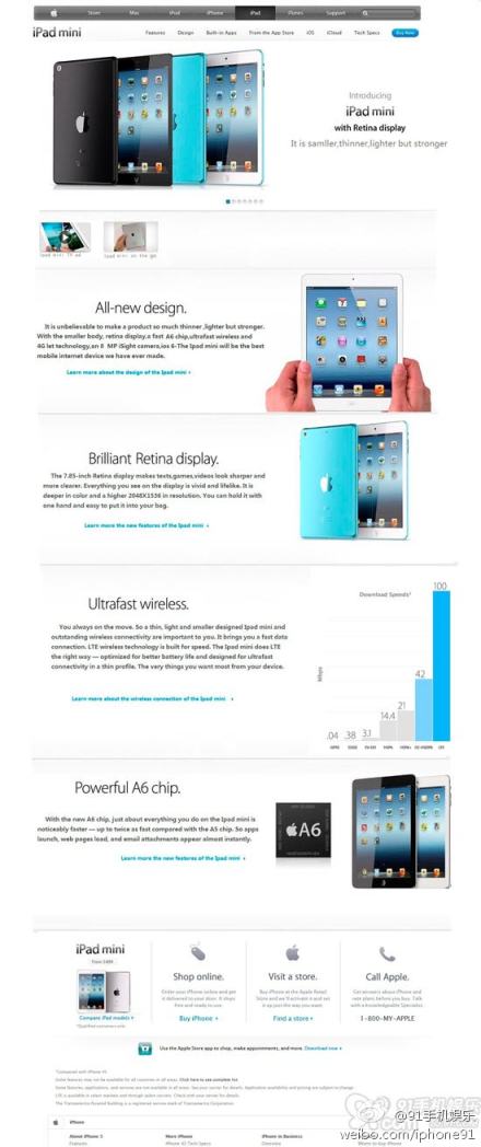 iPad mini Official Testing Page